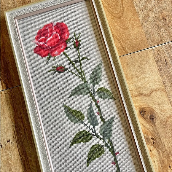 Vintage Needlepoint Artwork - Picture 2 of 6